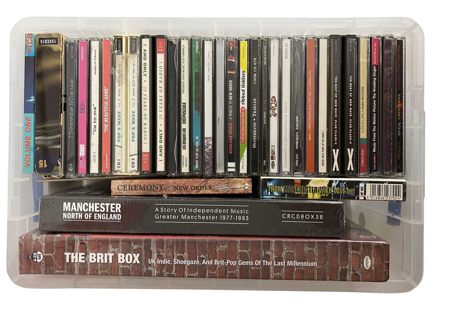 Lot 166 - CDs AND CD BOX SETS FEATURING NEW ORDER