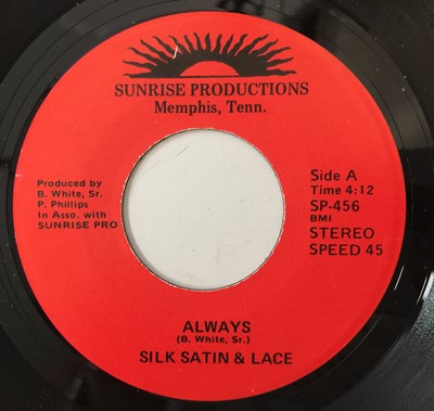 Lot 546 - SILK SATIN & LACE - THE VOWS OF LOVE 7" (SP-456)