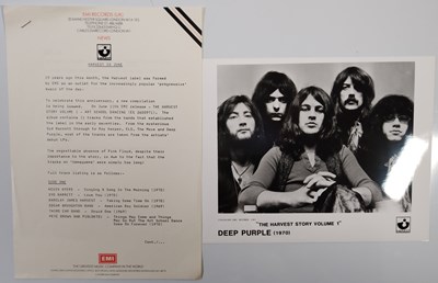 Lot 4 - EMI / HARVEST - ORIGINAL PRESS KITS/PROMO PHOTOS INC SYD BARRETT.