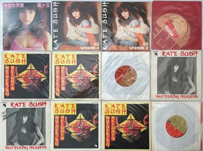 Lot 131 - 20 7" INTERNATIONAL PRESSINGS OF KATE BUSH - WUTHERING HEIGHTS