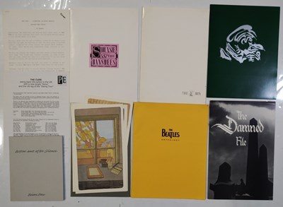 Lot 7 - PRESS KITS INC BEATLES / SIOUXSIE AND MORE.