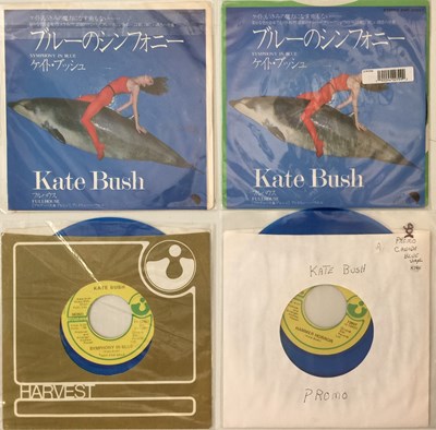 Lot 134 - 4 INTERNATIONAL COLLETABLE PRESSINGS OF KATE BUSH - SYMPHONY IN BLUE INCLUDING HAMMER HORROR