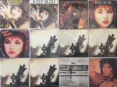 Lot 138 - 25 INTERNATIONAL PRESSINGS OF KATE BUSH SINGLES