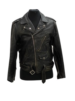 Lot 171 - THE ORIGINAL NEW ORDER LEATHER JACKET