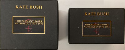 Lot 211 - KATE BUSH - THIS WOMAN'S WORK - CD/ CASSETTE SET PACK