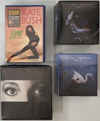 Lot 212 - KATE BUSH - CD BOX SETS/ VHS PACK