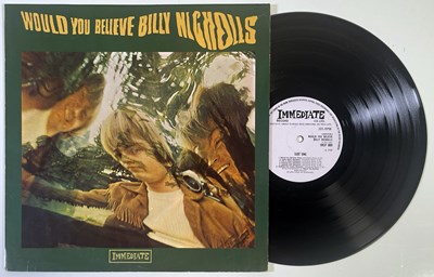 Lot 365 - BILLY NICHOLLS - WOULD YOU BELIEVE LP (ORIGINAL UK PRESSING - IMMEDIATE IMCP 009)