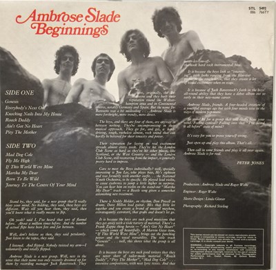 Lot 216 - AMBROSE SLADE - BEGINNINGS LP (UK STEREO ORIGINAL - FONTANA - STL 5492)
