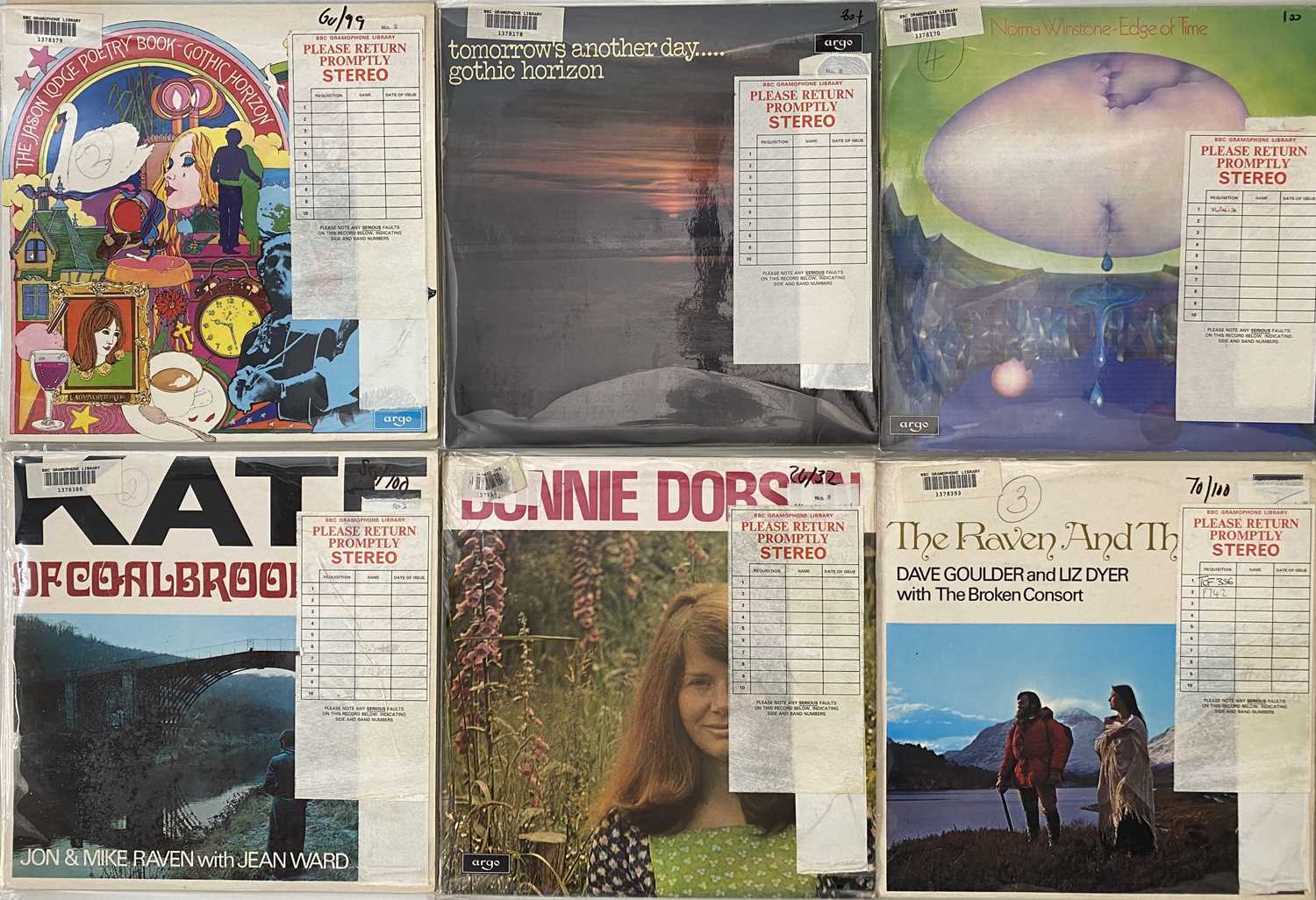 Lot 33 - ARGO RECORDS - LP RARITIES PACK