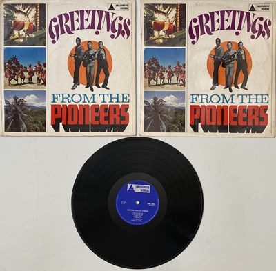 Lot 223 - THE PIONEERS - GREETINGS FROM THE PIONEERS LP (UK ORIGINAL - AMALGAMATED RECORDS - AMGL 2003)