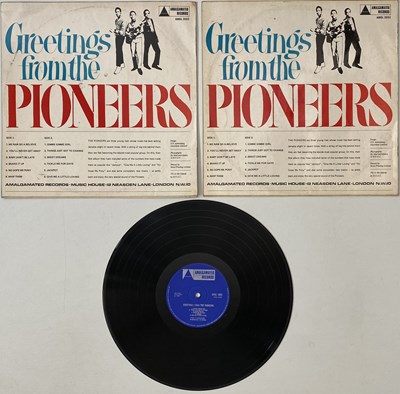 Lot 223 - THE PIONEERS - GREETINGS FROM THE PIONEERS LP (UK ORIGINAL - AMALGAMATED RECORDS - AMGL 2003)