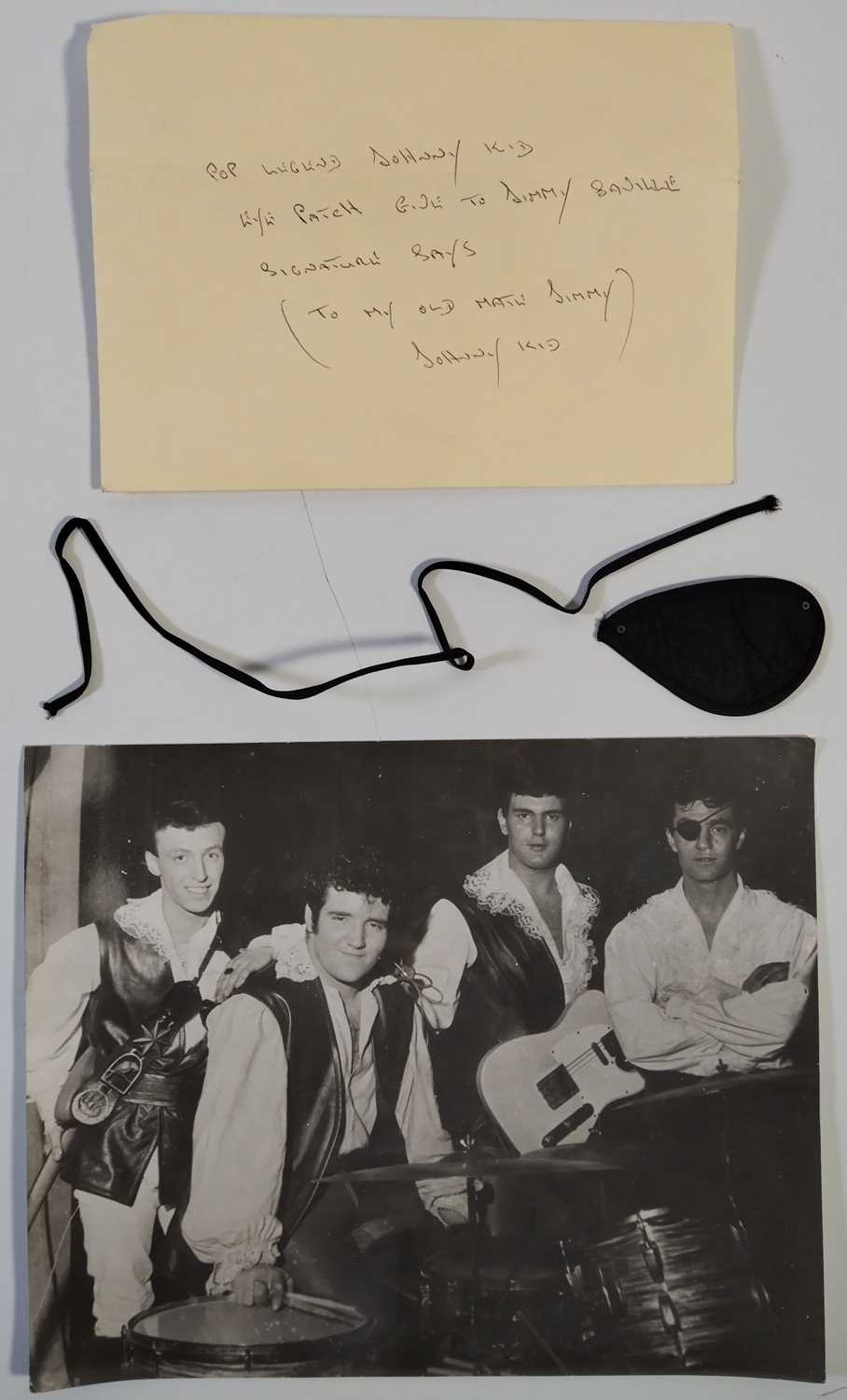 Johnny Rico Eye Patch Lot 21 - ROCK N ROLL INTEREST - JOHNNY KIDD AND THE