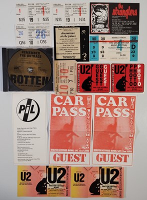 Lot 27 - PUNK - UNUSED TICKETS / INVITES ETC.