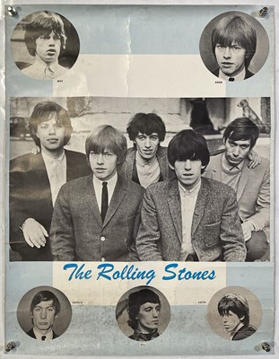 Lot 430 - THE ROLLING STONES - ORIGINAL AND RARE C 1964 PROMOTIONAL POSTER.