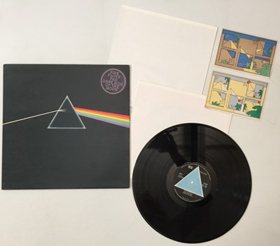 Lot 74 - PINK FLOYD - THE DARK SIDE OF THE MOON LP (UK COMPLETE SOLID TRIANGLE - SHVL 804)