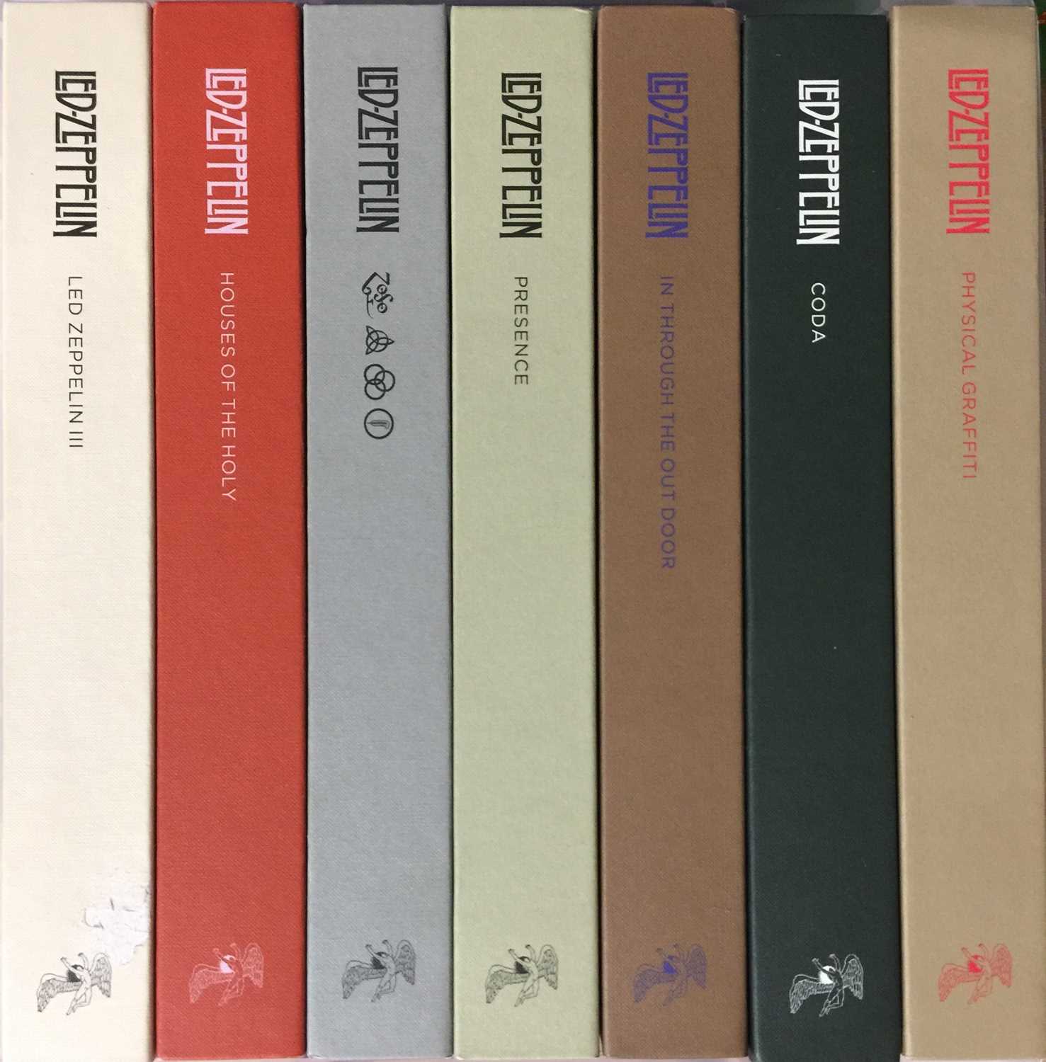 Complete Led Zeppelin Cd Box Set Lot 87 - LED ZEPPELIN - SUPER DELUXE ALBUM LP/ CD BOX
