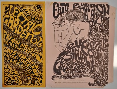 Lot 40 - PINK FLOYD - / FAIRPORT CONVENTION - PAIR OF ORIGINAL 1967 HANDBILLS.