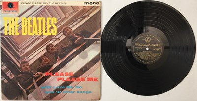 Lot 148 - THE BEATLES - PLEASE PLEASE ME LP (1ST UK MONO 'BLACK AND GOLD' - PMC 1202)