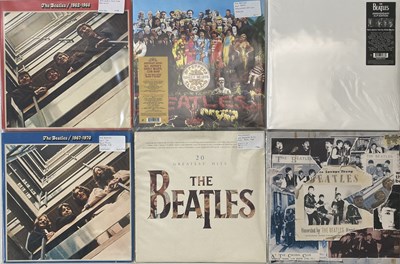 Lot 153 - THE BEATLES - STUDIO/ COMPILATION LPs (INC REISSUES/ COLOURED VINYL)