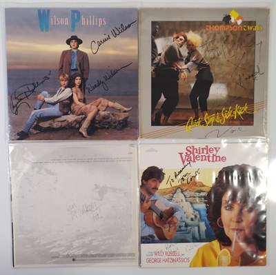 Lot 45 - SIGNED LPS - 1980S ARTISTS INC ECHO AND THE BUNNY MEN.