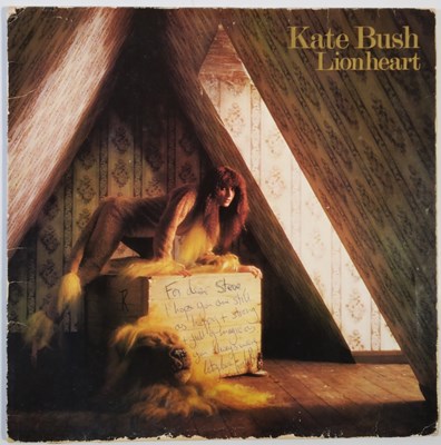 Lot 54 - KATE BUSH - SIGNED LP.