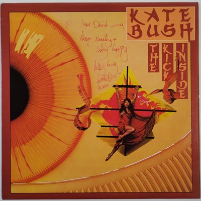 Lot 55 - KATE BUSH- SIGNED LP.