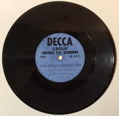 Lot 17 - JIMI HENDRIX & CURTIS KNIGHT - HOW WOULD YOU FEEL C/W YOU DON'T WANT ME 7'' ACETATE (DECCA RECORDING)