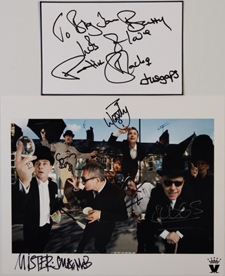 Lot 60 - MADNESS - SIGNED ITEMS.