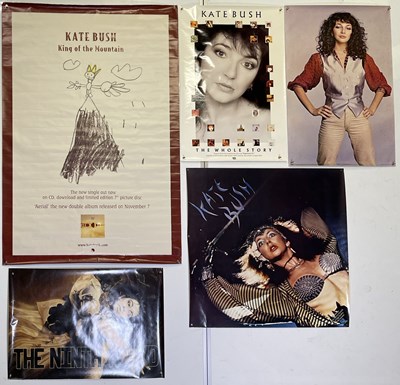 Lot 253 - ELEVEN KATE BUSH POSTERS.