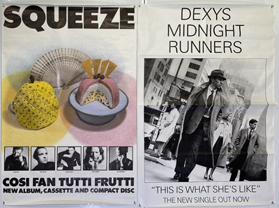 Lot 254 - THREE ROCK/POP POSTERS (DEXYS MIDNIGHT RUNNERS, SQUEEZE, PETER GABRIEL)