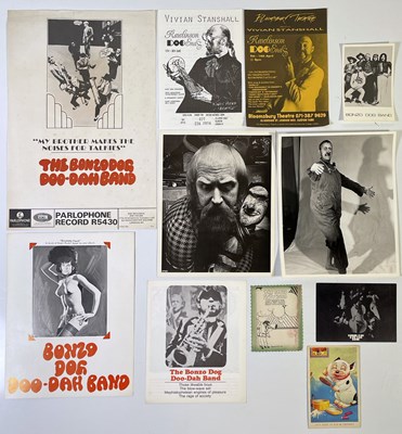 Lot 298 - BONZO DOG DOO DAH BAND - PROMOTIONAL ITEMS / MEMORABILIA.