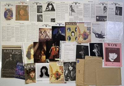 Lot 303 - KATE BUSH - PRESS RELEASES/MEMORABILIA.