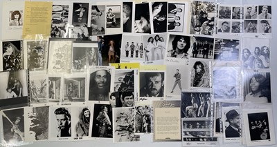 Lot 304 - PRESS PACKS AND PROMOTIONAL PHOTOGRAPH COLLECTION.