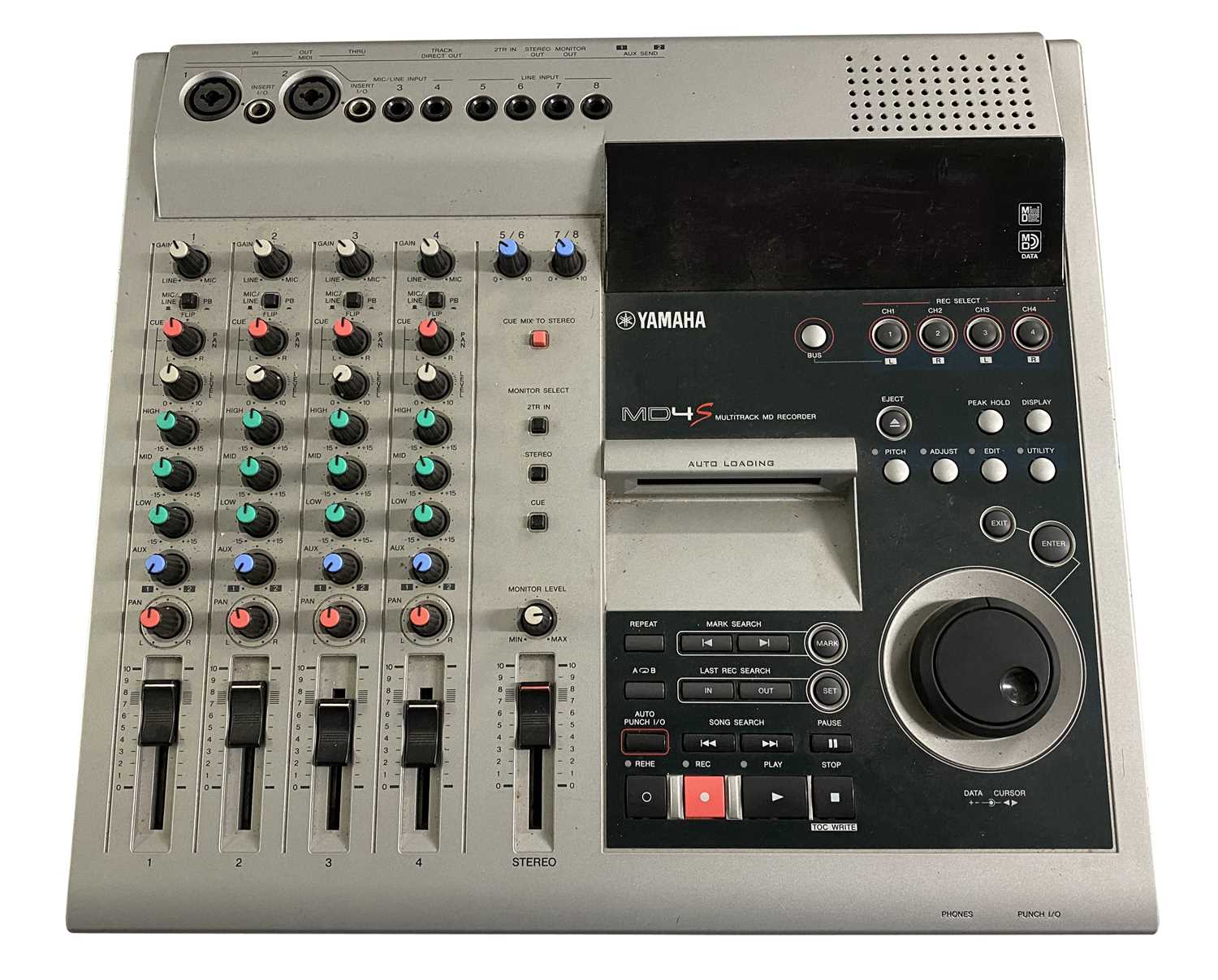 Lot 197 YAMAHA MD45 MULTITRACK MD RECORDER & ROLAND