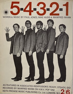 Lot 313 - ROCK N ROLL - MANFRED MANN - TOM MCGUINNESS OWNED AND WORN JACKET.