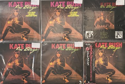 Lot 110 - KATE BUSH - ON STAGE/ CLOUDBUSTING/ RUNNING UP THAT HILL (LP/ 12" VARIANTS PACK)