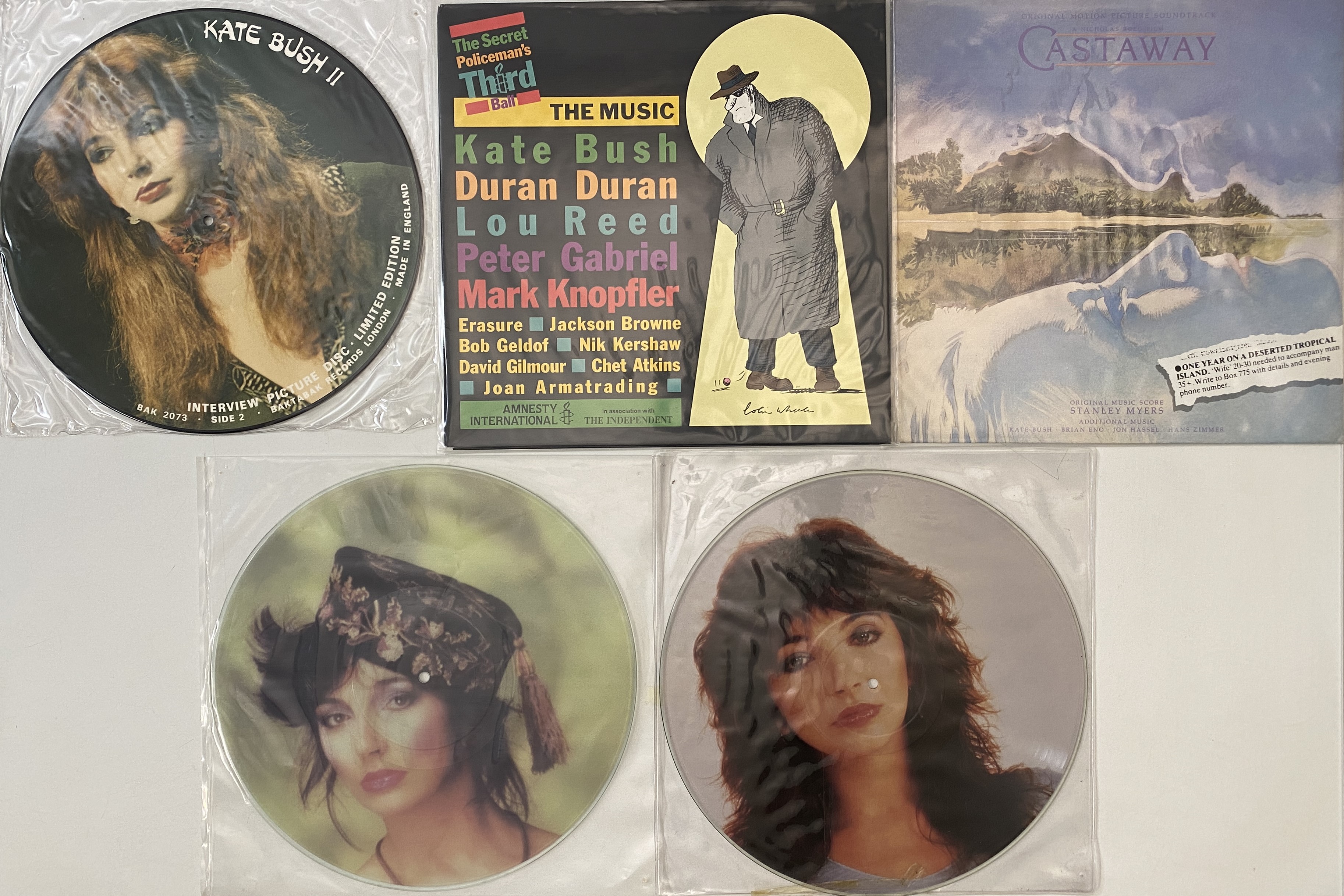 Lot 112 - KATE BUSH - LP/ LASER DISC PACK
