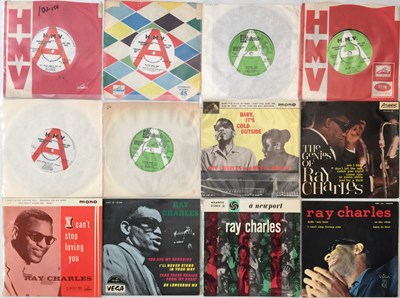 Lot 121 - RAY CHARLES - 7" COLLECTION (INC DEMOS/ EPS)