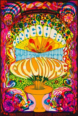 Lot 45 - WEST COAST PSYCHEDELIA - BG-139- CANNED HEAT- LEE CONKLIN DESIGN.