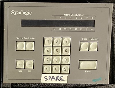 Lot 207 - SYCOLOGIC DIGITAL MIDI MATRIX PATCHER/ROUTER & REMOTE CONTROL