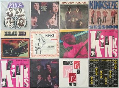 Lot 124 - THE KINKS - UK 7" EPs/ PICTURE SLEEVES