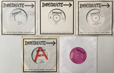 Lot 326 - IMMEDIATE RECORDS - 7" SAMPLERS (SMALL FACES/ AMEN CORNER/ THE NICE)