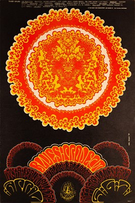 Lot 63 - SAN FRANCISCO / PSYCH POSTER - BLUES PROJECT / WES WILSON DESIGN / FAMILY DOG.