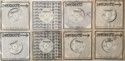 Lot 330 - IMMEDIATE RECORDS 7" PACK (IM 011 TO 019)