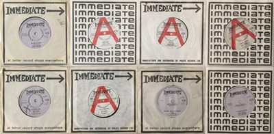 Lot 337 - IMMEDIATE RECORDS 7" PACK (IM 041 TO 049)