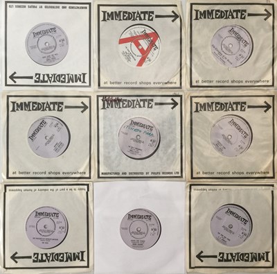 Lot 339 - IMMEDIATE RECORDS 7" PACK (IM 050 TO 059)