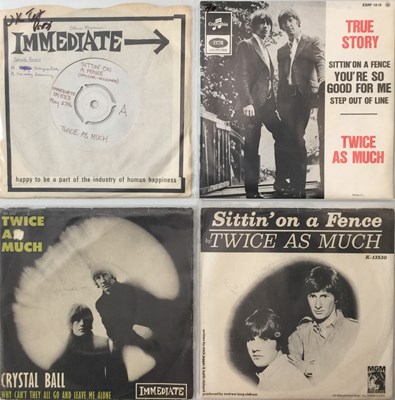 Lot 349 - TWICE AS MUCH - IMMEDIATE 7" RARITIES PACK