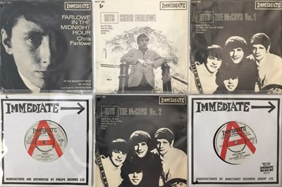 Lot 350 - IMMEDIATE RECORDS - 7" EPs/ PROMOS PACK