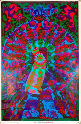 Lot 80 - WEST COAST PSYCHEDELIA - JOE MCHUGH - WHITE RABBIT IN WONDERLAND.