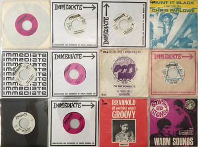 Lot 357 - IMMEDIATE RECORDS - 7" OVERSEAS PACK